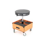 Tabouret d'atelier roulant TM avec 3 tiroirs à outils