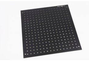 Planche à outils noire de 68 x 67 cm.