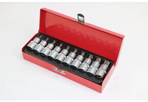 Ensemble de 10 douilles TORX professionnelles de 1/2 pouce.