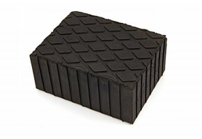 Bloc de support en caoutchouc de 75 mm