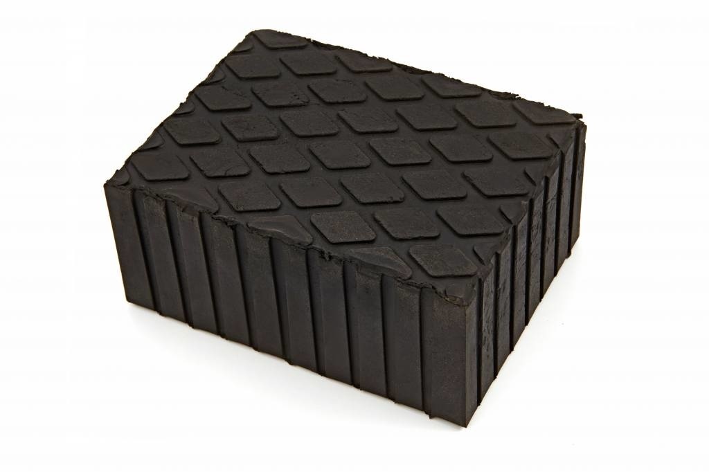 Bloc de support en caoutchouc de 75 mm