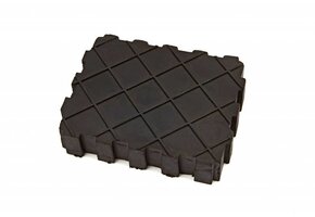 Bloc de support en caoutchouc de 35 mm