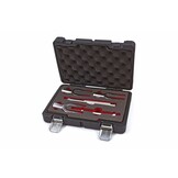 Ensemble professionnel de cinq extracteurs de rotules de direction.