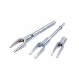 Ensemble professionnel de cinq extracteurs de rotules de direction.