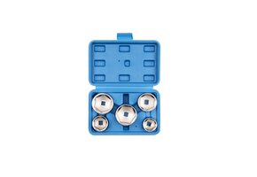 Ensemble de démontage de filtre à huile TM 5 pièces - Ensemble de douilles pour filtre à huile.