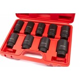 TM Ensemble de douilles à choc 1/2" de 9 pièces - Grandes tailles