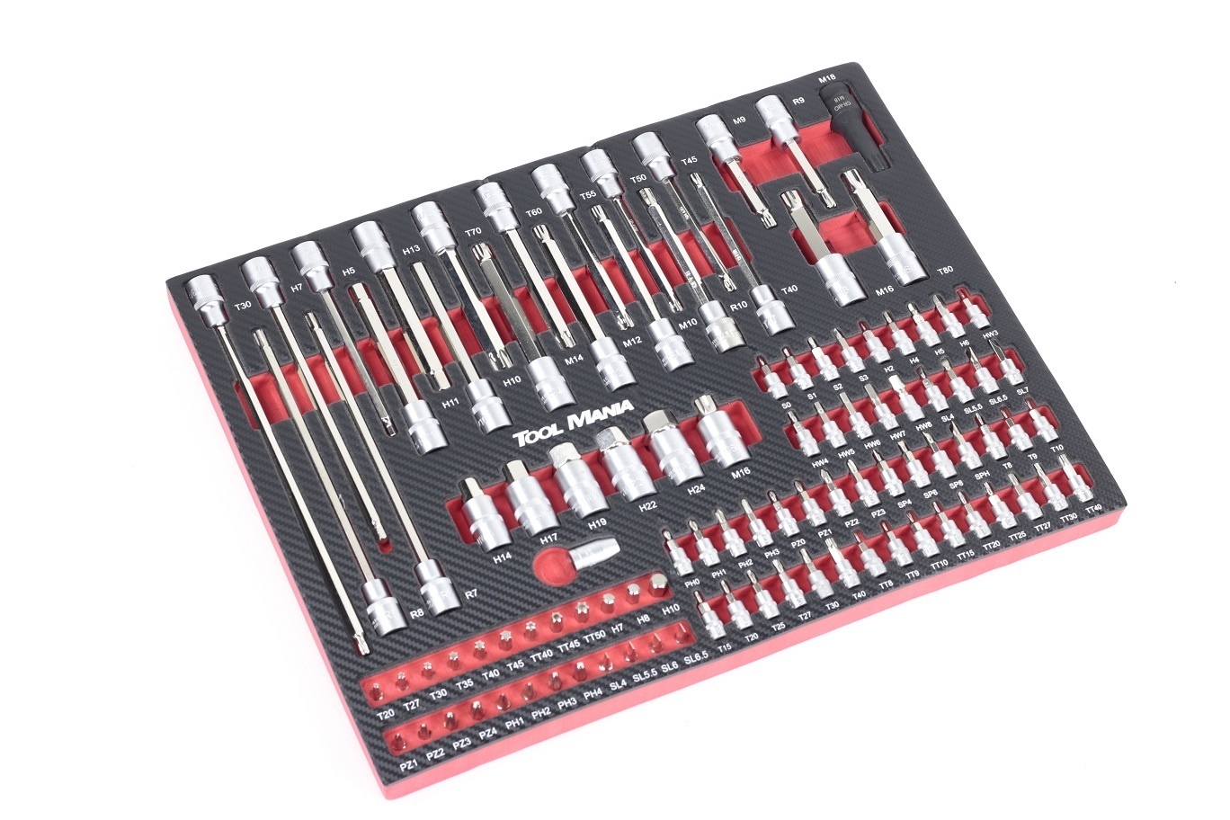 d'outils premium avec incrustation au look carbone - Modèle 3