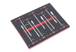 Recharge d'outils haut de gamme avec incrustation aspect carbone modèle 7