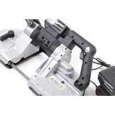 114 Scie à ruban à métaux variable portative professionnelle sur batterie 18v