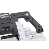 114 Scie à ruban à métaux variable portative professionnelle sur batterie 18v