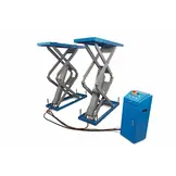 Pont élévateur ciseaux double encastré Profi 3,5 tonnes