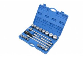 Ensemble de douilles professionnelles 3/4" de 21 pièces de TM