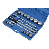 Ensemble de douilles professionnelles 3/4" de 21 pièces de TM