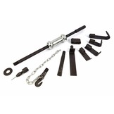 Ensemble de débosselage professionnel TM 13 pièces avec extracteur de chocs