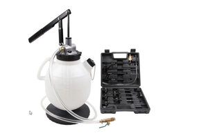 Pompe de remplissage de transmission DSG TM Profi de 7,5 litres avec ensemble d'adaptateurs de 15 pièces