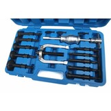 Jeu d'extracteurs de roulements intérieurs TM 17 pièces 8 - 58 mm
