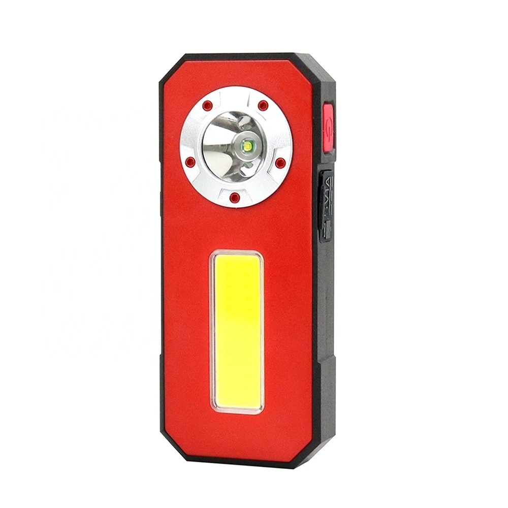 Lampe de poche / Lampe de travail à LED étroite rechargeable TM avec batterie externe