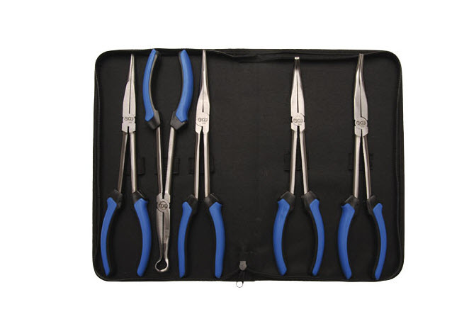 TM Ensemble de 5 pinces longues de 290 mm.