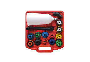 Ensemble d'entonnoirs à huile de 15 pièces avec 12 adaptateurs