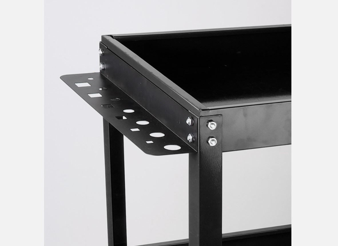 TM Chariot à Outils Universel 3 Niveaux, Chariot de Détail - NOIR