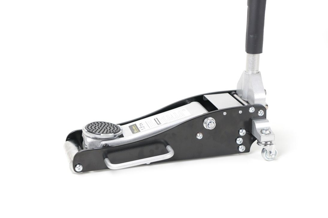 TM Cric Extra Bas, Cric de Garage, 1,5 Tonnes Double Piston Aluminium / Acier