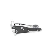 TM Cric Extra Bas, Cric de Garage, 1,5 Tonnes Double Piston Aluminium / Acier