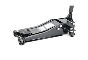 TM Cric Extra Bas, Cric de Garage, 2,5 Tonnes Double Piston Noir