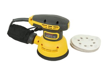 Ponceuse excentrique variable TM 300 W + 12 feuilles abrasives