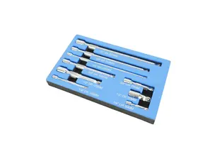 TM Jeu de 9 Rallonges Professionnelles avec Têtes Boule