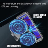 Pour aspirateurs Dyson V7 V8 V10 V11 V15 – Fixation Mop avec phares LED – Serpillière