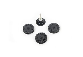Set TM de 4 disques de nettoyage 50 mm avec fixation à vis et porte-outil