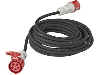 TM Rallonge 5 pôles 16A 5x1,5 mm² 25 mètres