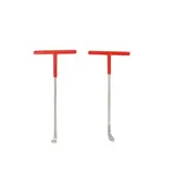 Ensemble de 2 crochets en caoutchouc d'échappement TM