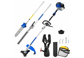 TM 4 en 1 Débroussailleuse / Coupe-bordure / Taille-haie / Tronçonneuse – 42,7 cm³