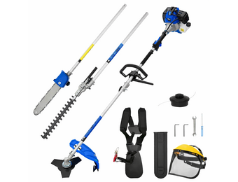 TM 4 en 1 Débroussailleuse / Coupe-bordure / Taille-haie / Tronçonneuse – 42,7 cm³