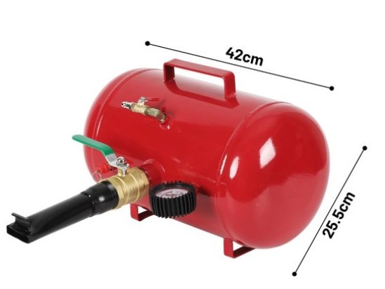 TM Airbooster / Bazooka avec réservoir de 18 litres.