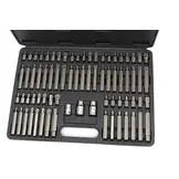 Set de douilles et embouts Allen, Torx, Spline et Ribe 75 pièces