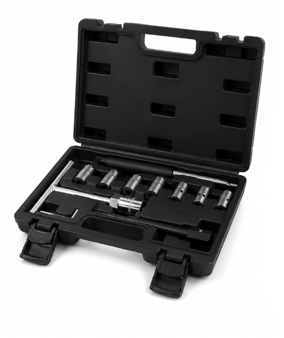 Ensemble de 10 tarauds pour injecteurs diesel TM