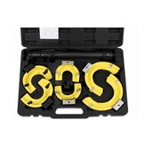 TM Set de tendeurs de ressort professionnel, 80 - 265 mm, 1050 kg