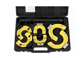 TM Set de tendeurs de ressort professionnel, 80 - 265 mm, 1050 kg