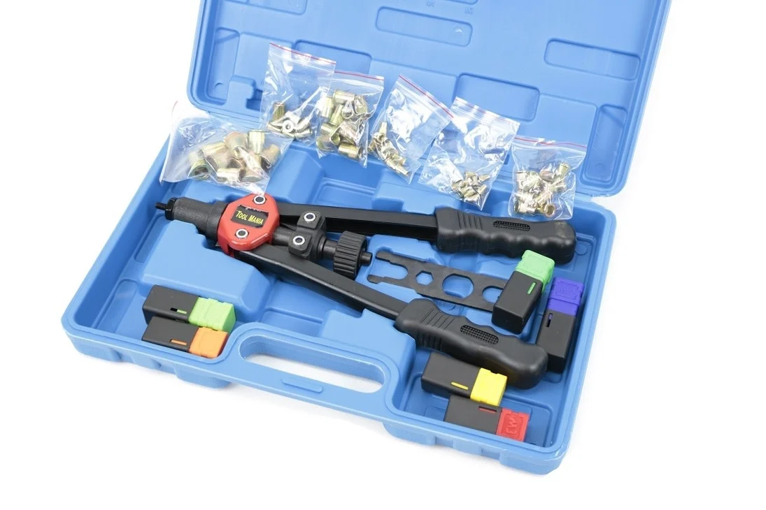 Pince à rivets aveugles professionnelle TM avec écrous à rivets aveugles