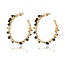 Gas Bijoux Orphee Hoop Ohrringe Gold