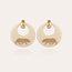 Gas Bijoux Tiger Acetate Gold Ivory