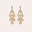 Gas Bijoux Orferia earrings small size gold