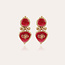 Gas Bijoux Colorado émail Framboise Pièce exclusive (4 pièces)