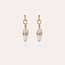 Gas Bijoux Cristal de roche gold
