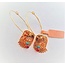 Gas Bijoux Eldorado hoop Ohrringe small gold