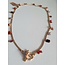 Gas Bijoux Tangerine Serti Necklace Gold Raspberry