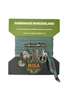  Live Love Laugh Turquoise - Zilver