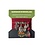 Wikkelarmband Boeddha Groot Bordeaux - Zilver | Risa